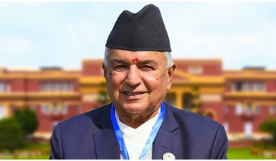 Nepals President Poudel Mourns Qatars Former Emir